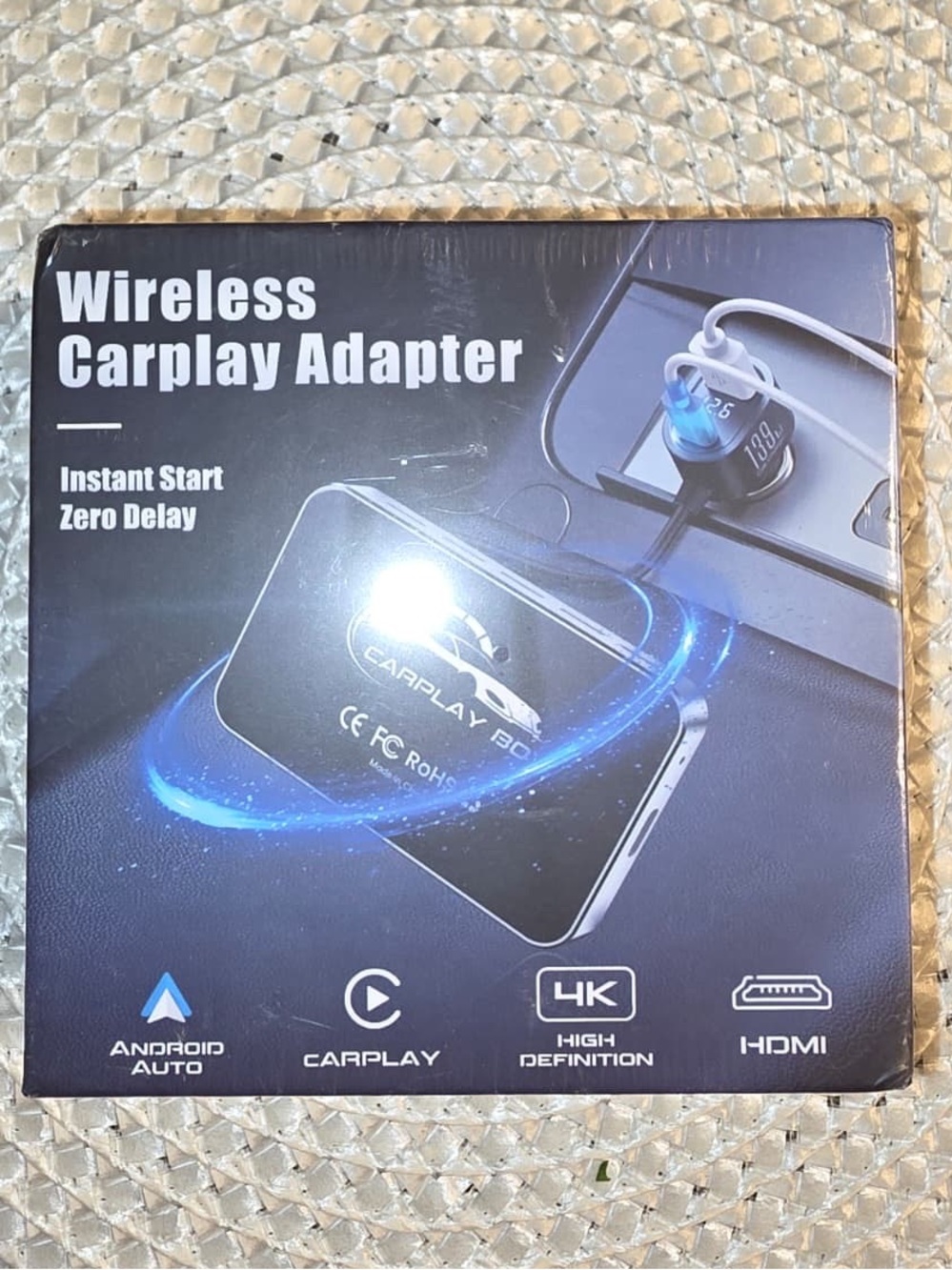 Wireless CarPlay Adapter - Black